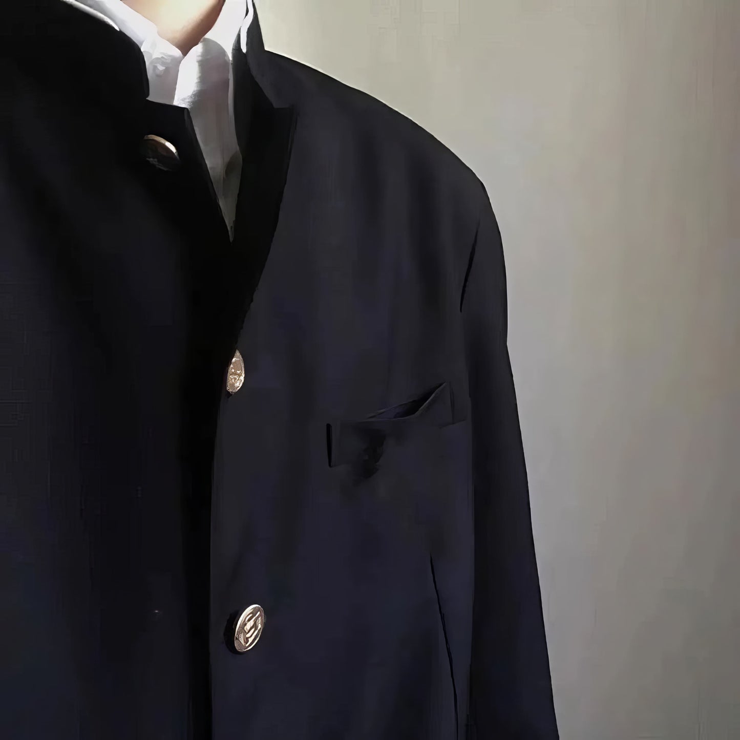 Stand-Collar Jacket