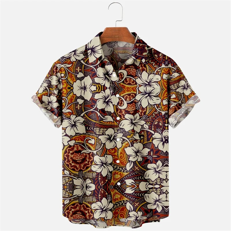 Tribal Hibiscus Shirt