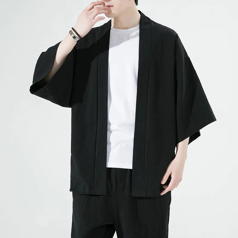 Loose Cotton Kimono