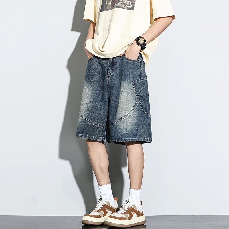 Baggy Denim Shorts