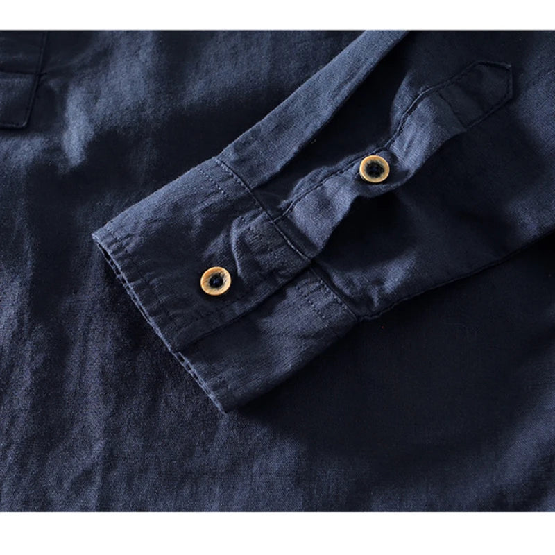 Linen Henley