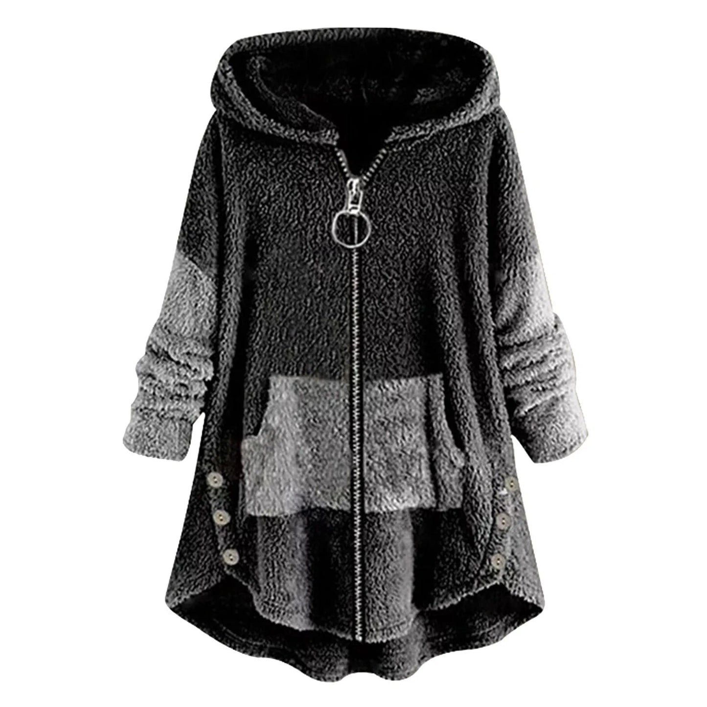 Long Zip Hoodie