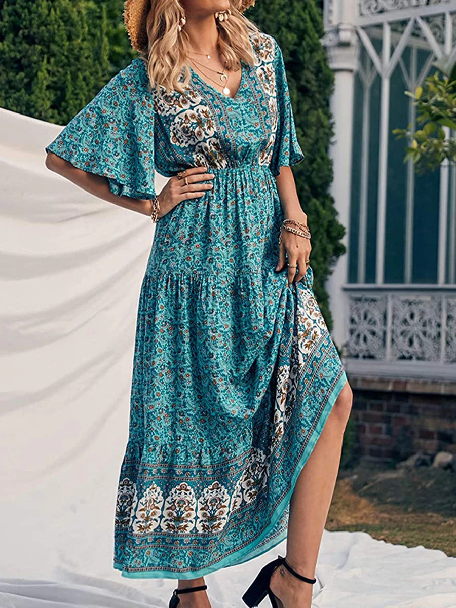 Boho Midi Dress