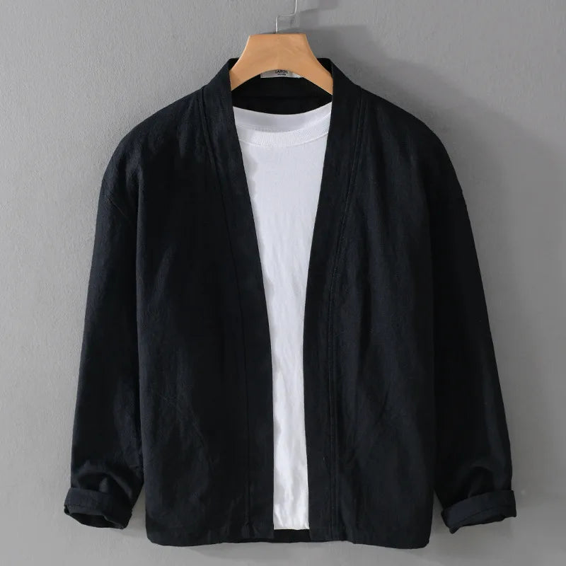 Ramie Cotton Blend Kimono