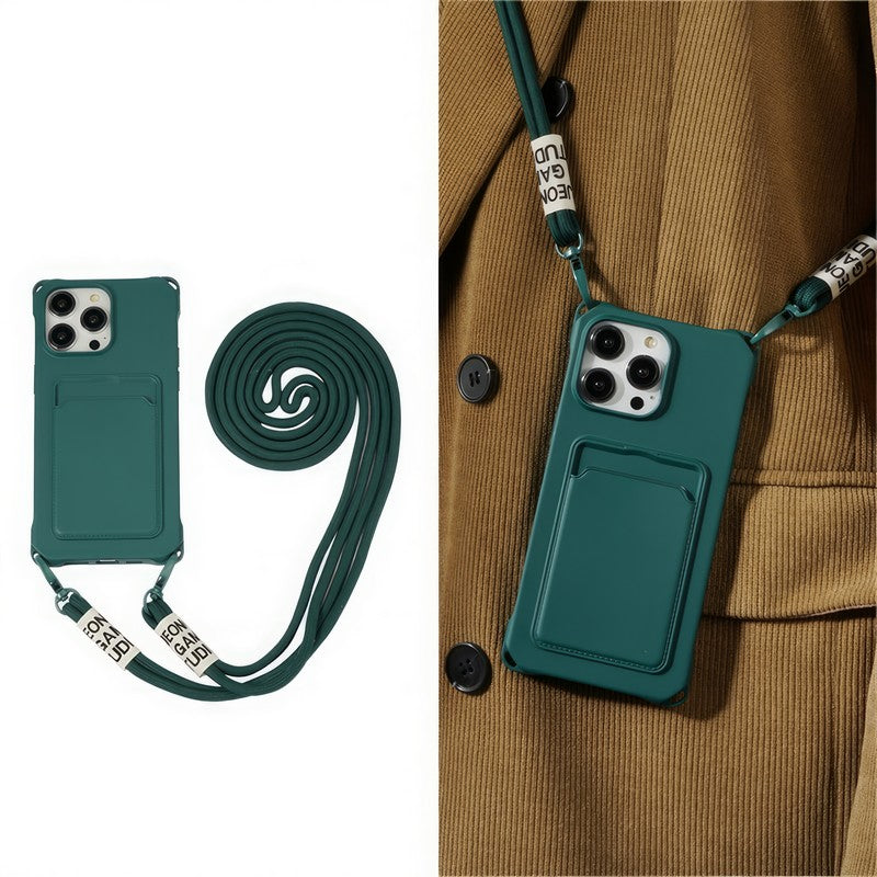 Crossbody Wallet iPhone Case