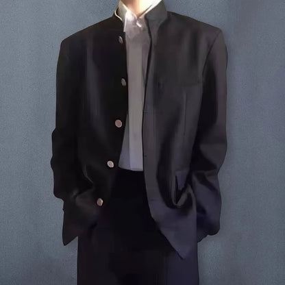 Stand-Collar Jacket