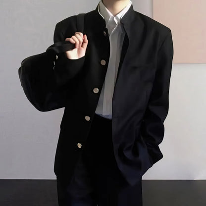 Stand-Collar Jacket