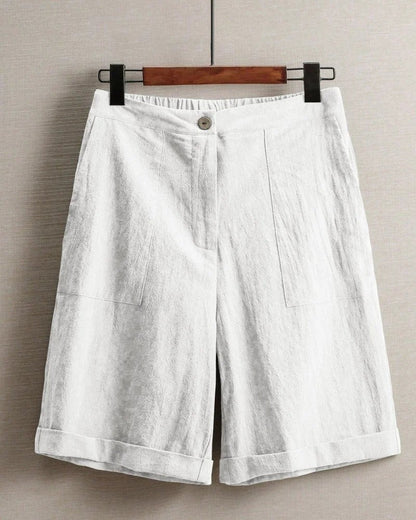 Linen Bermuda Shorts