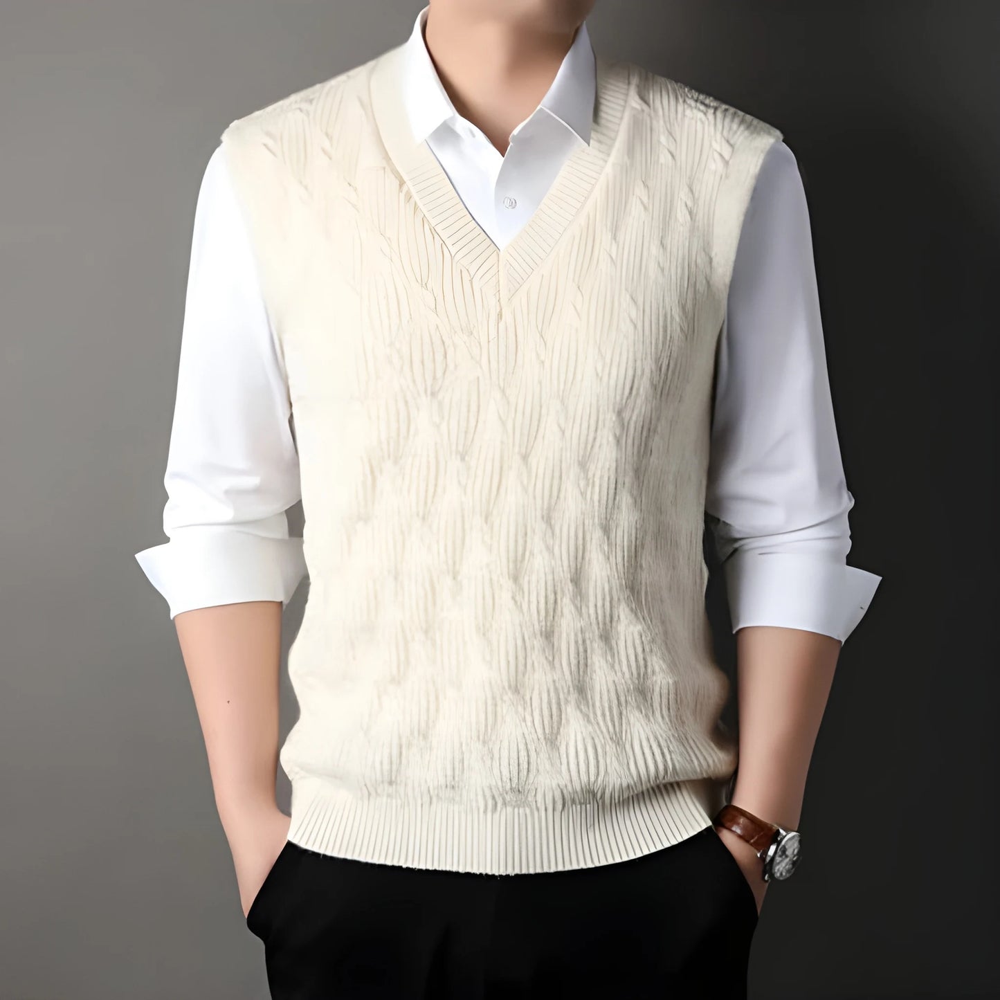 Knit Sweater Vest