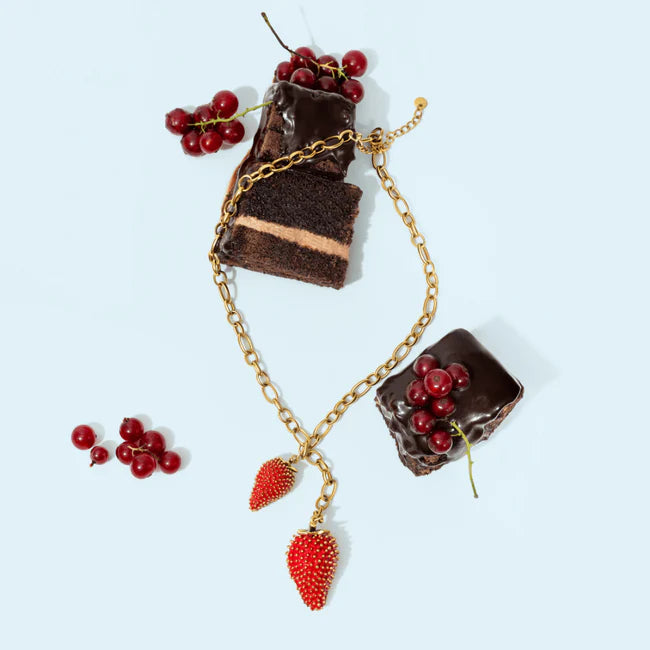 Strawberry Necklace