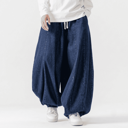 Denim Balloon Pants