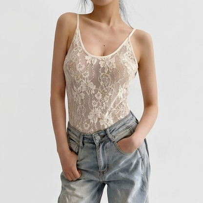Floral Lace Bodysuit