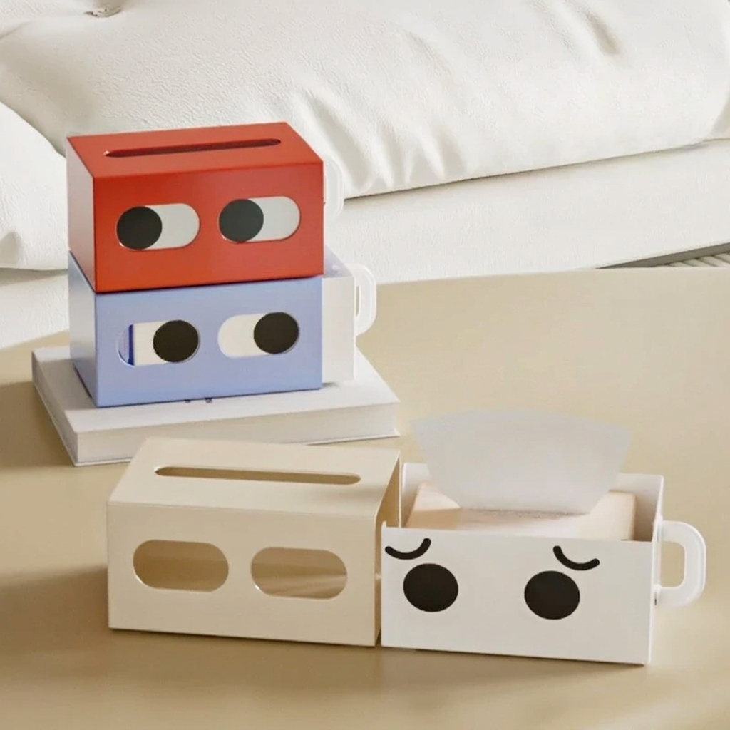Side-eyes Tissue Box