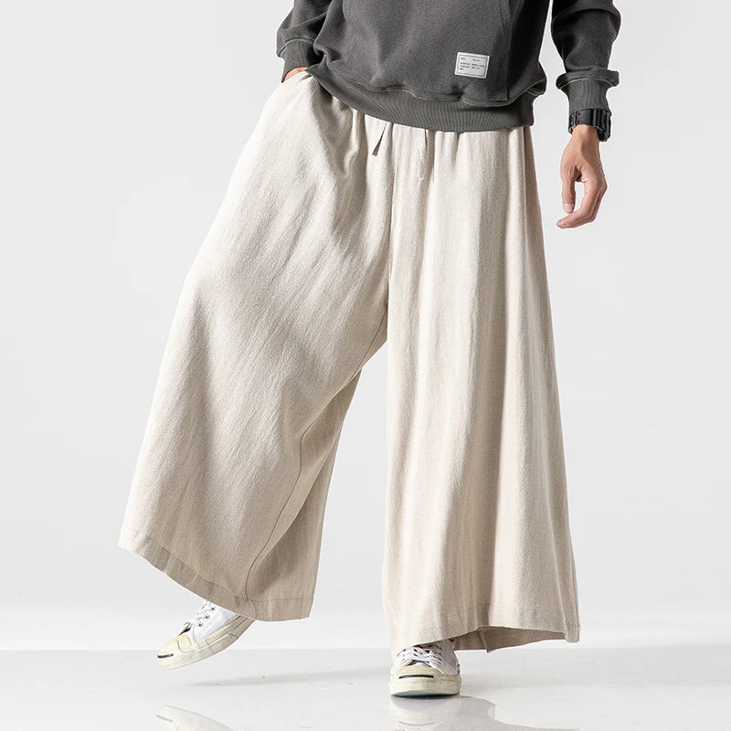 Cotton Harem Pants