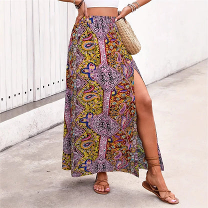 Floral Maxi Skirt