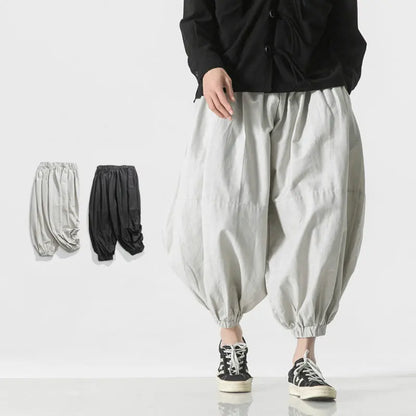 Linen Harem Pants