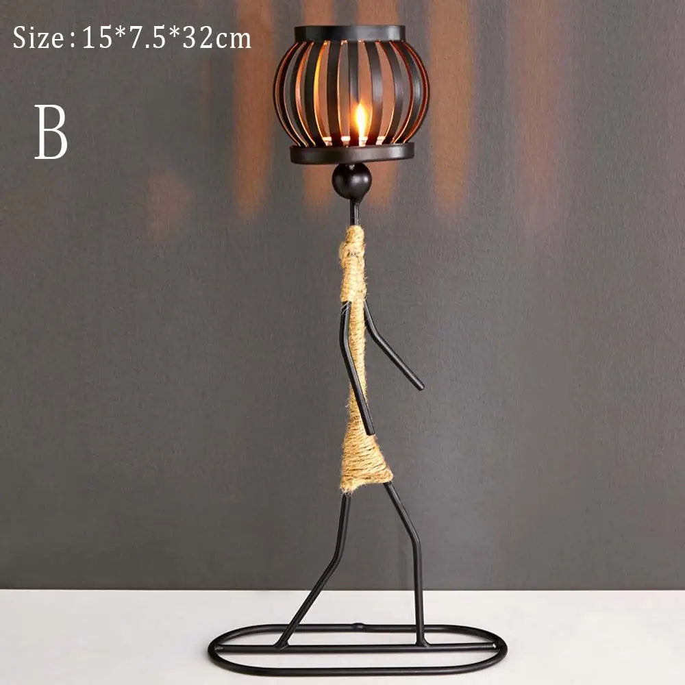 Metal Candle Holder