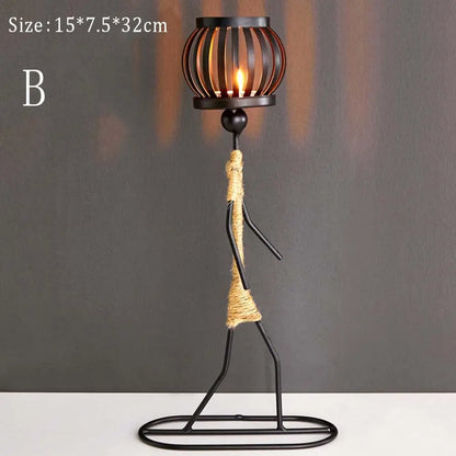 Metal Candle Holder