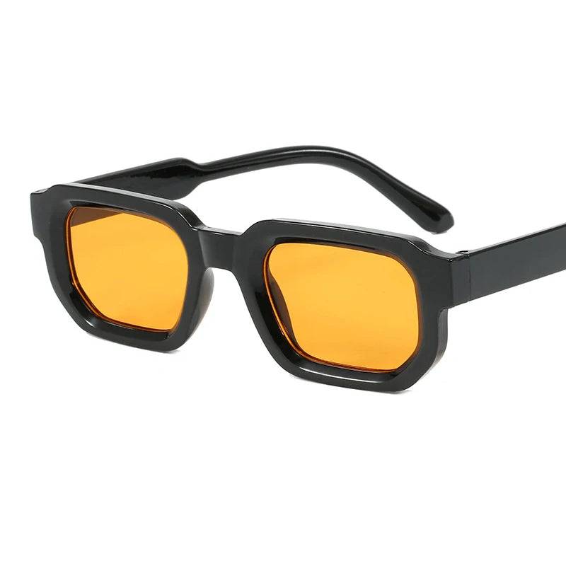 Vintage Rectangle Frame Sunglasses