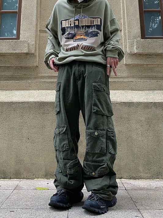 Multi-Pocket Cargo Pants