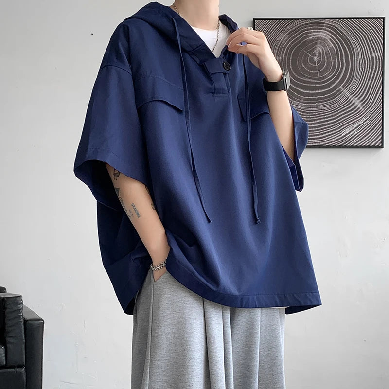 Hooded Oversize Shirt