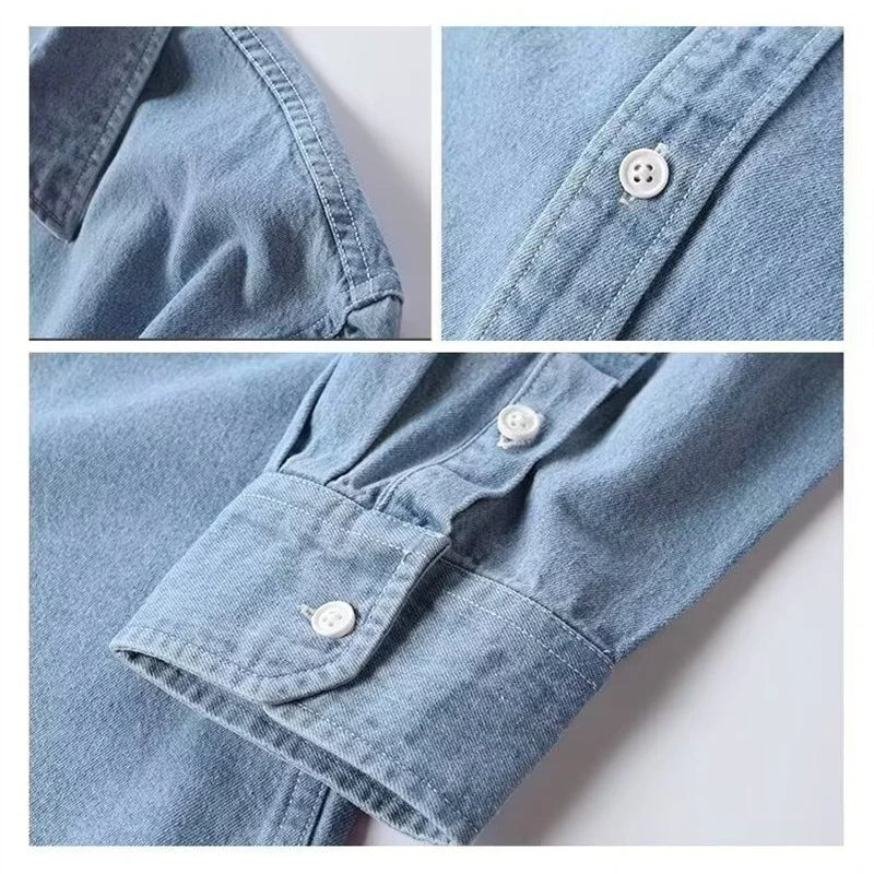 Loose Denim Shirt
