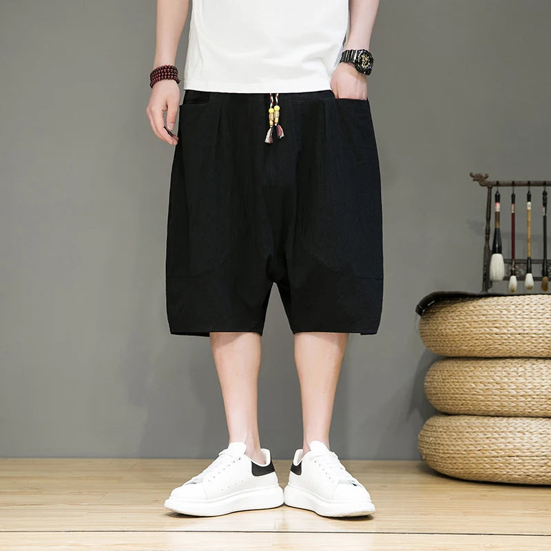 Summer Drop-crotch Shorts