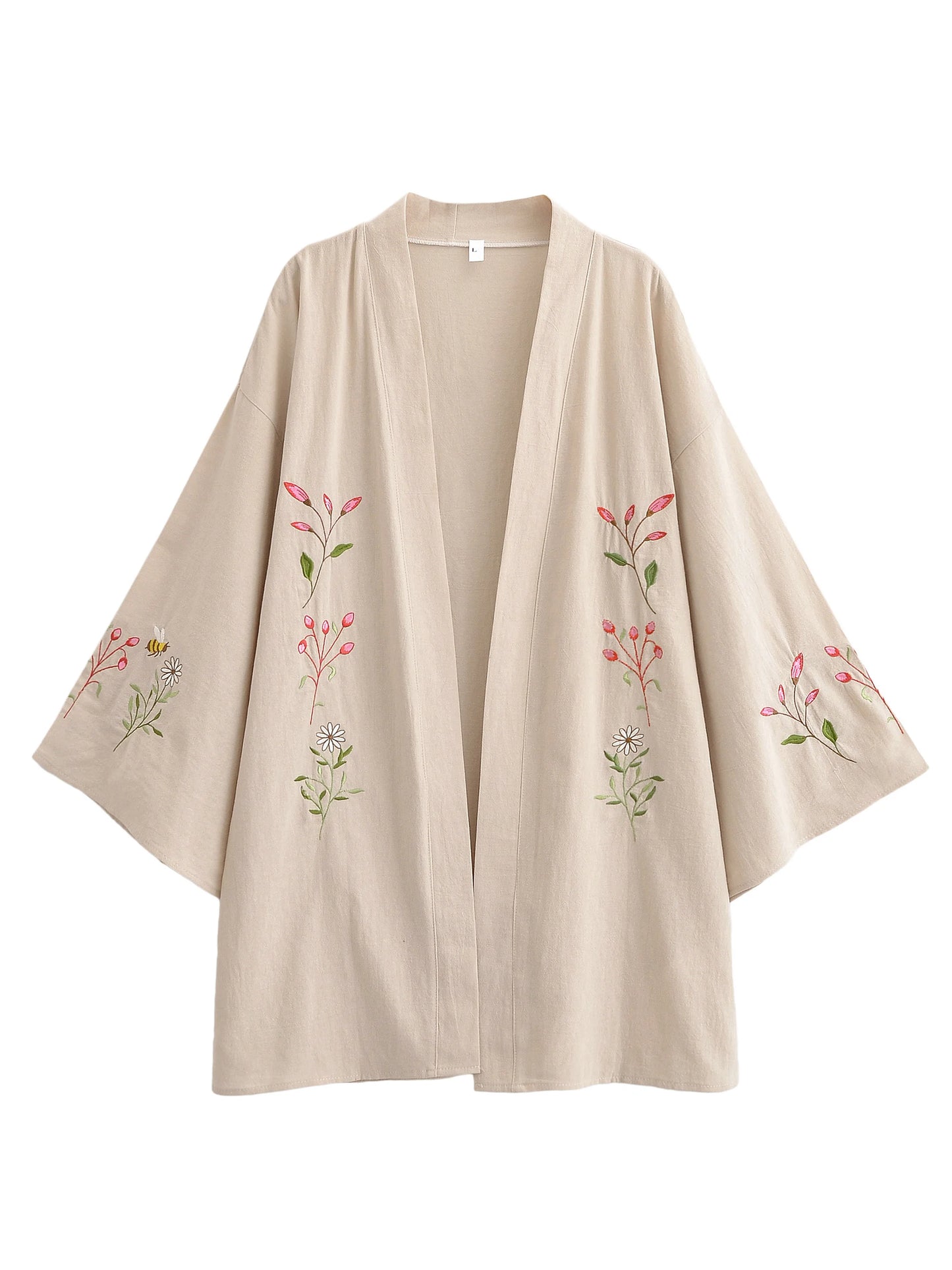 Cotton Kimono Cover-Up