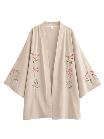 Cotton Kimono Cover-Up