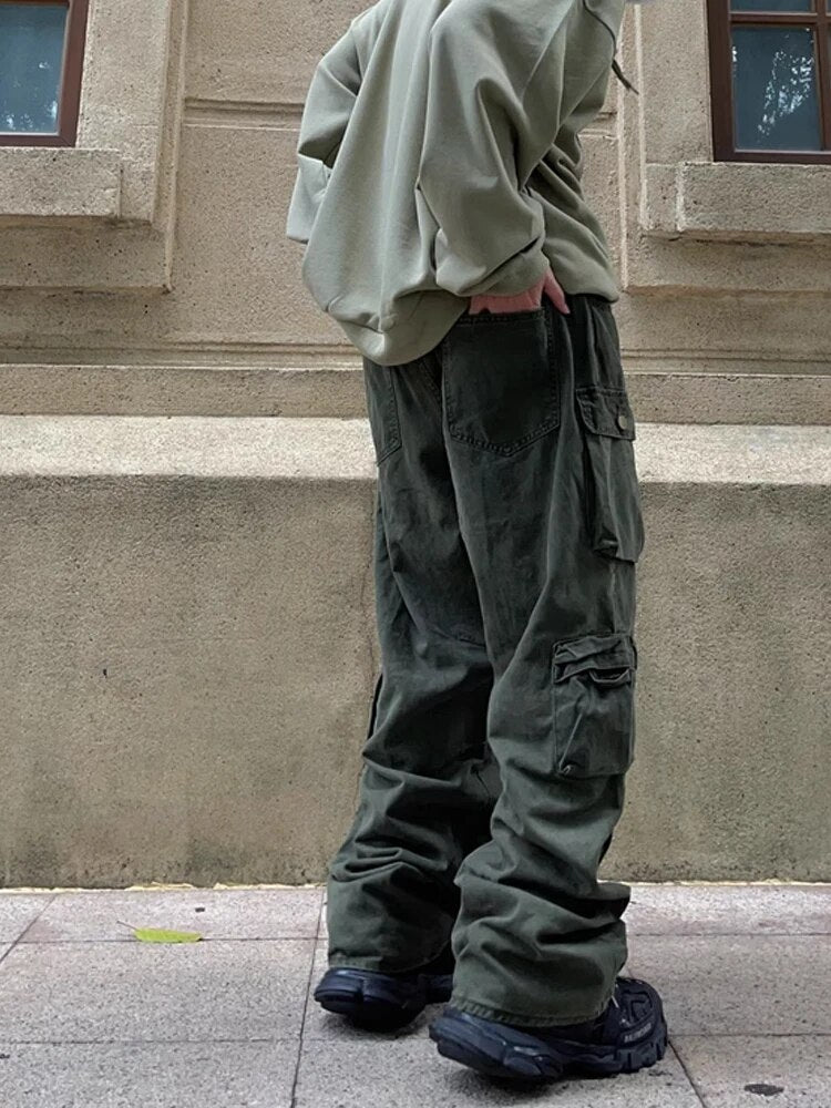 Multi-Pocket Cargo Pants