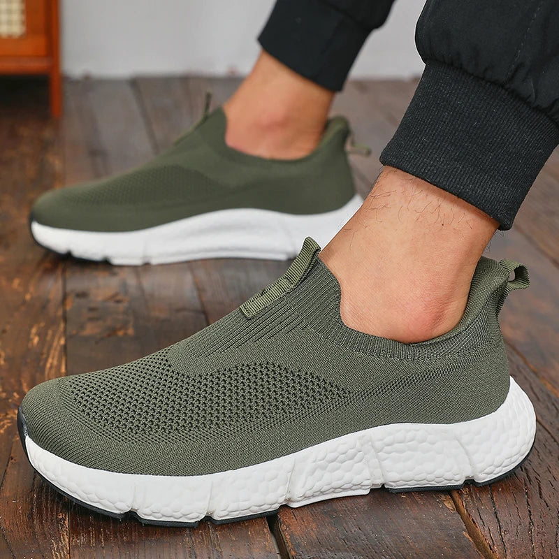 Knit Slip-On Sneakers