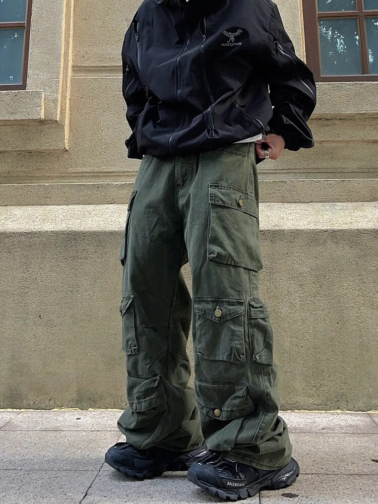 Multi-Pocket Cargo Pants