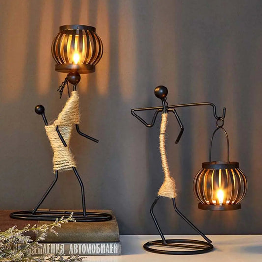Metal Candle Holder
