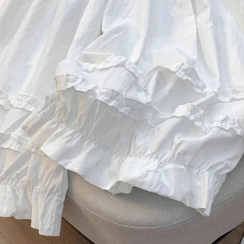 Lace Lantern Pants