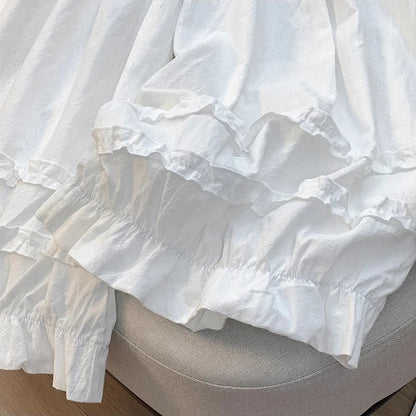 Lace Lantern Pants