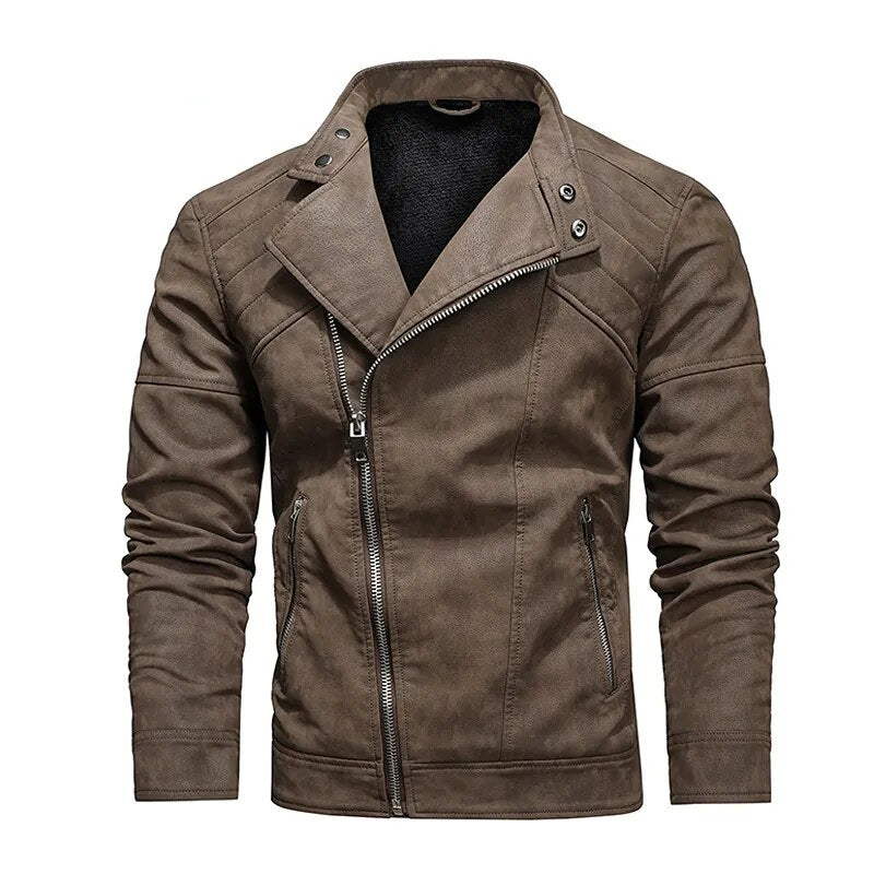 Military Leather Jacket