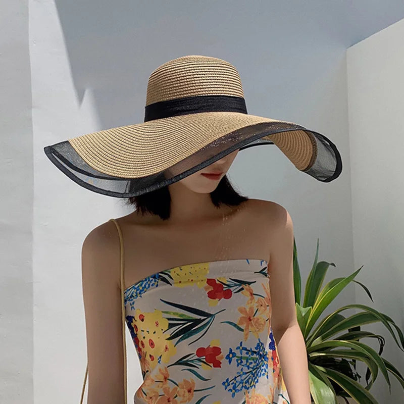 Wavy-Brim Sun Hat