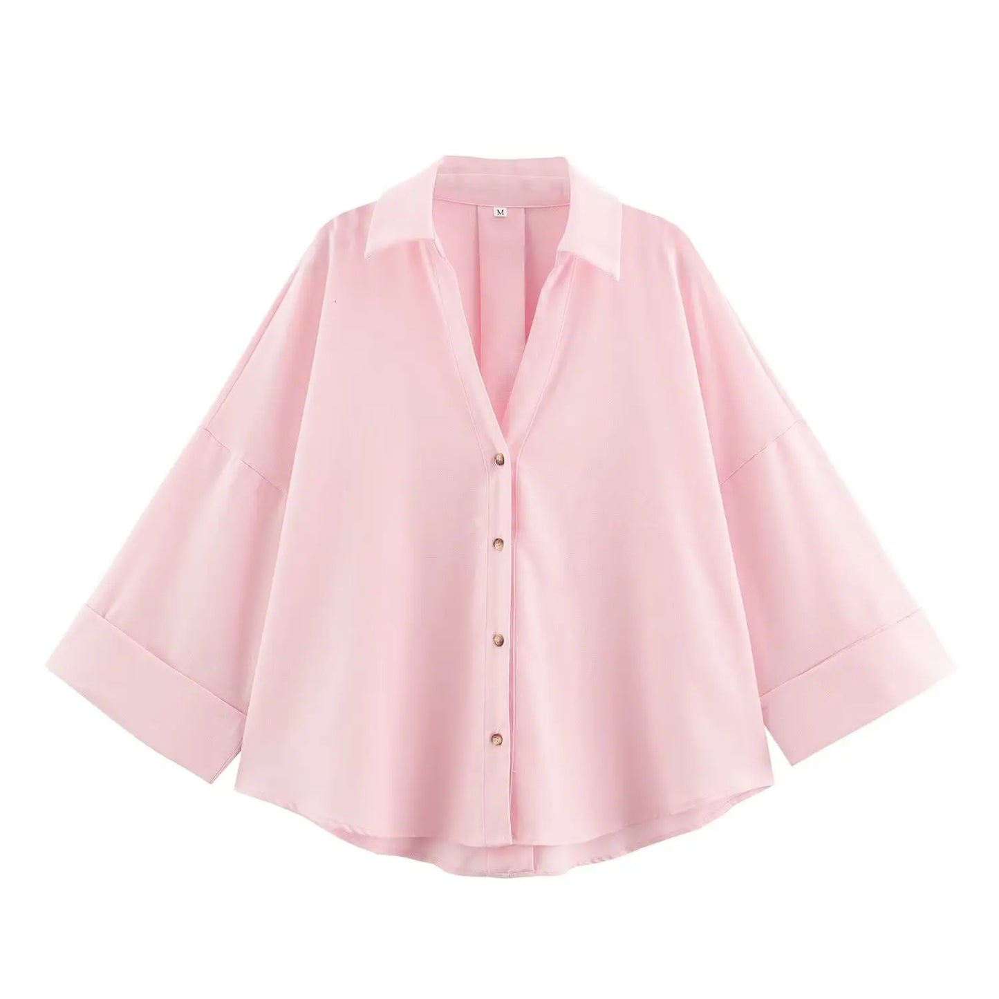 Oversized Cropped Shirt