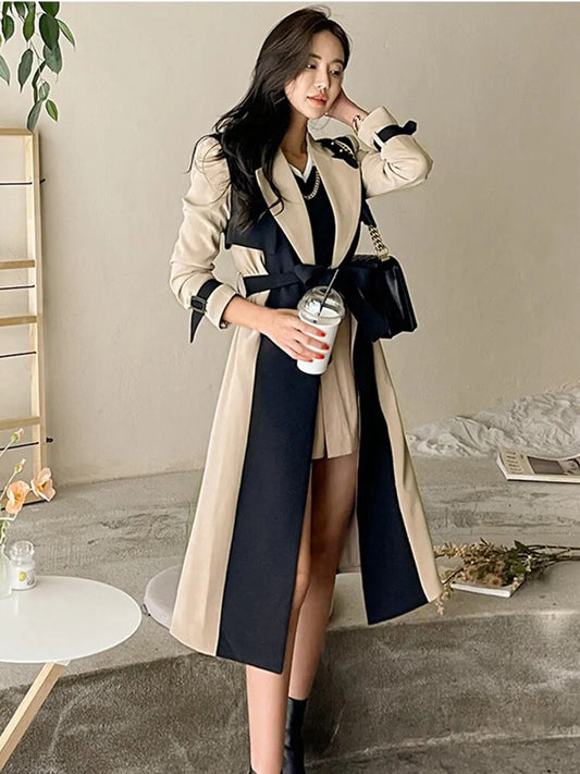 Khaki Noir Coat