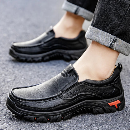 Leather Driving Loafers