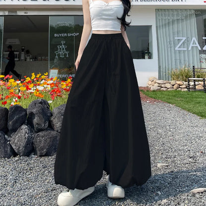 Cropped Balloon Pants