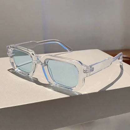 Vintage Rectangle Frame Sunglasses