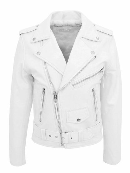 Belted Biker Jacket