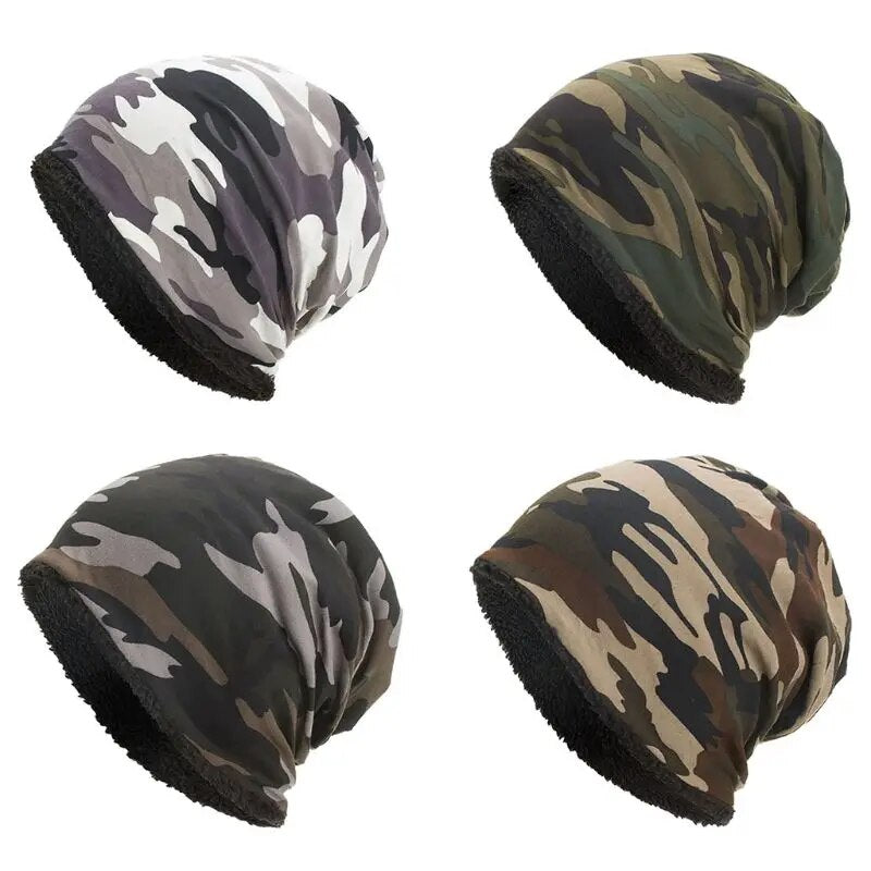 Warm Camo Beanie