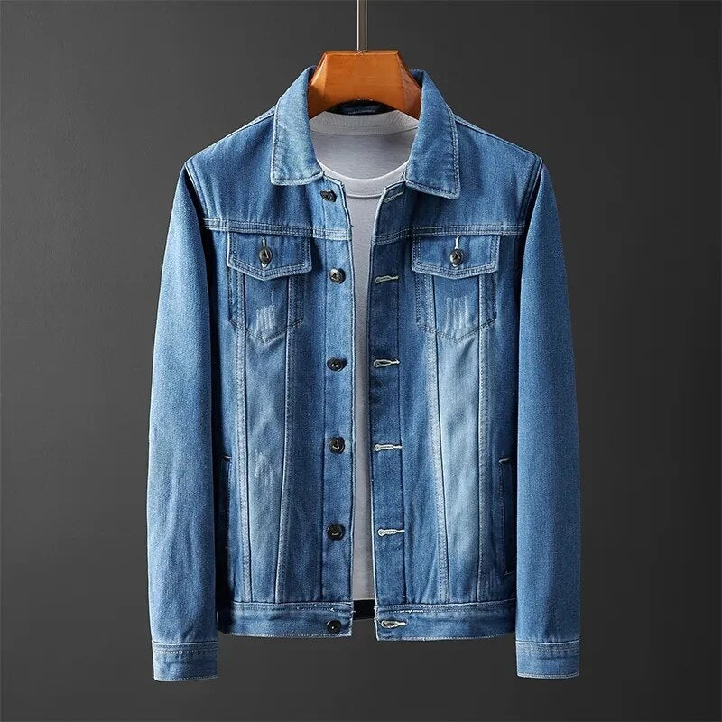 Fleece Denim Jacket