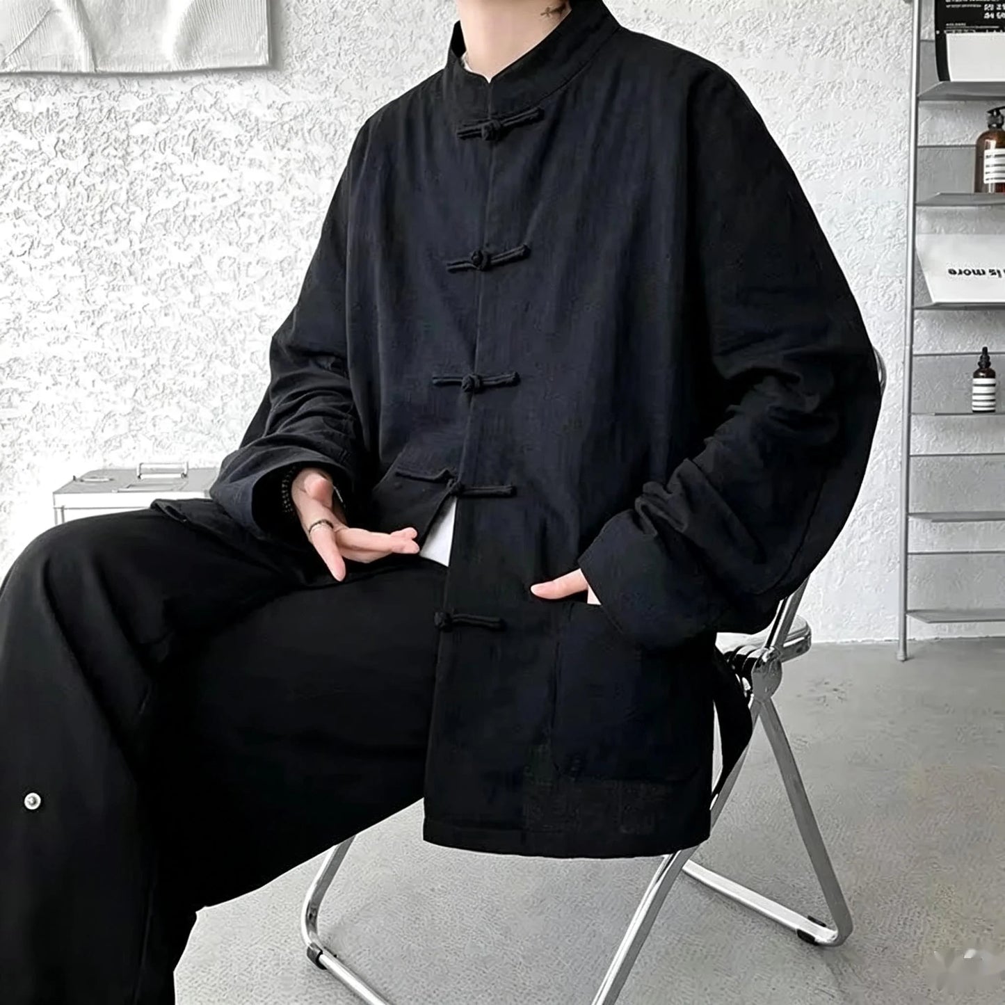 Stand-Collar Shirt