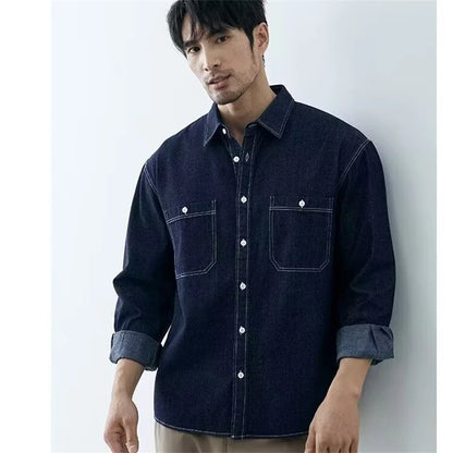 Loose Denim Shirt