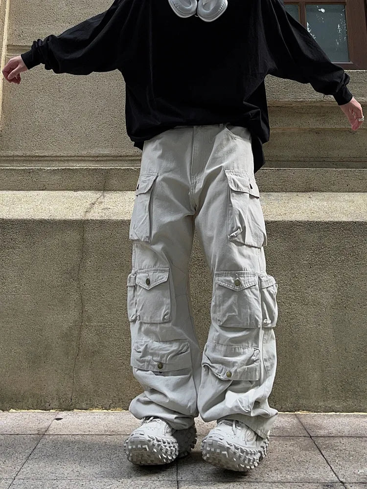 Multi-Pocket Cargo Pants