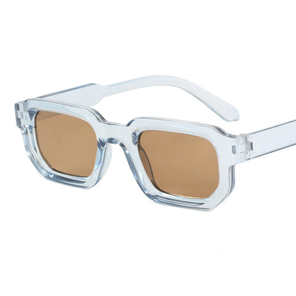 Vintage Rectangle Frame Sunglasses