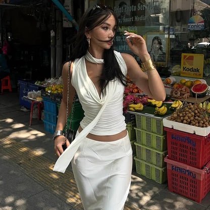 Inusha Draped Top